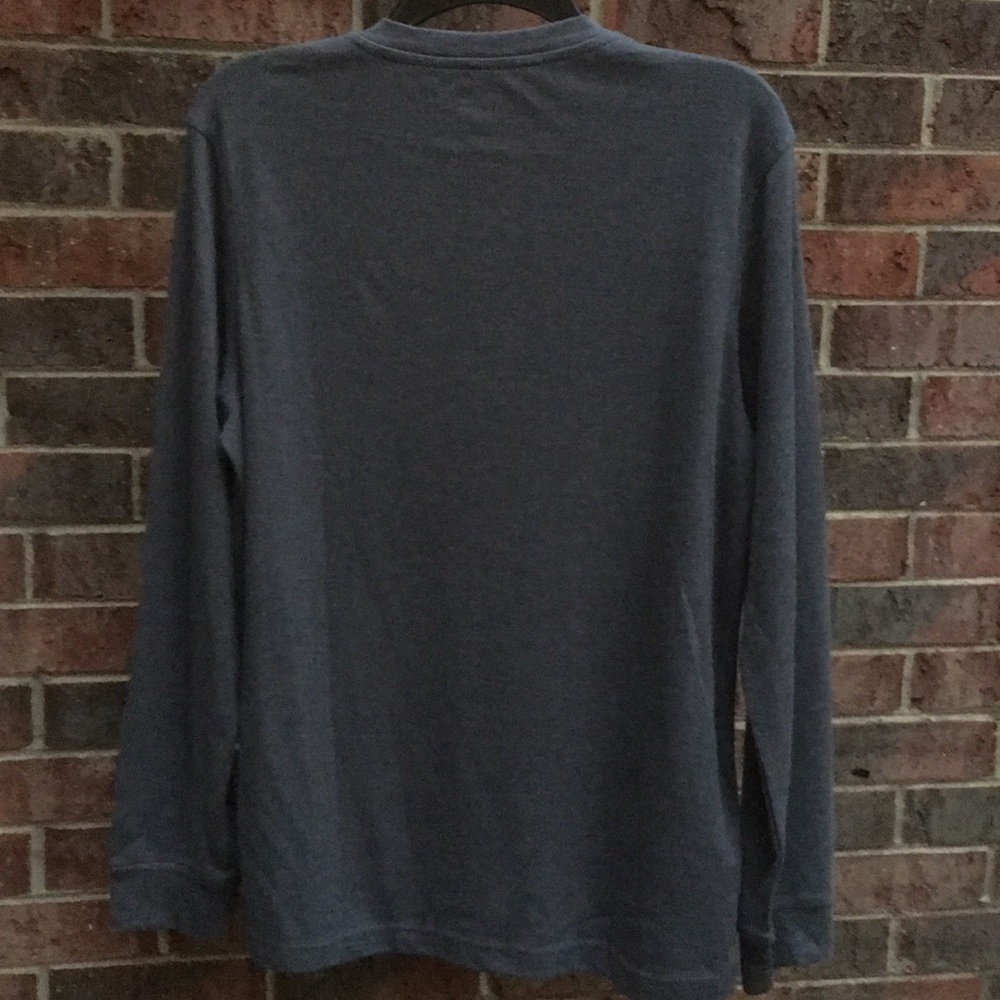 Croft & Barrow mens S Gray Henley NWT! - Picture 4 of 5